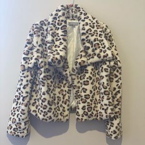 Leopard Print Coat